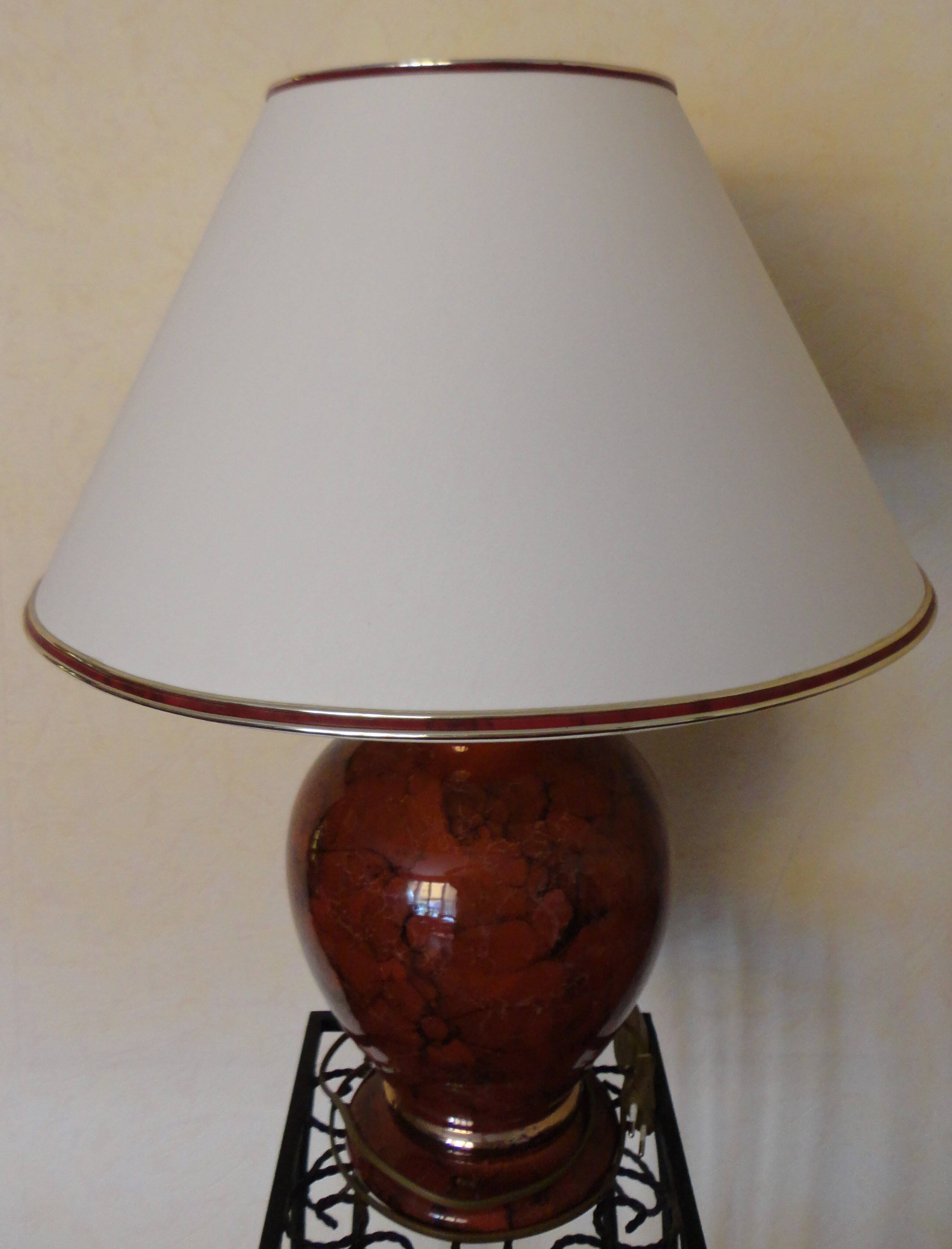Pretty ceramic table lamp