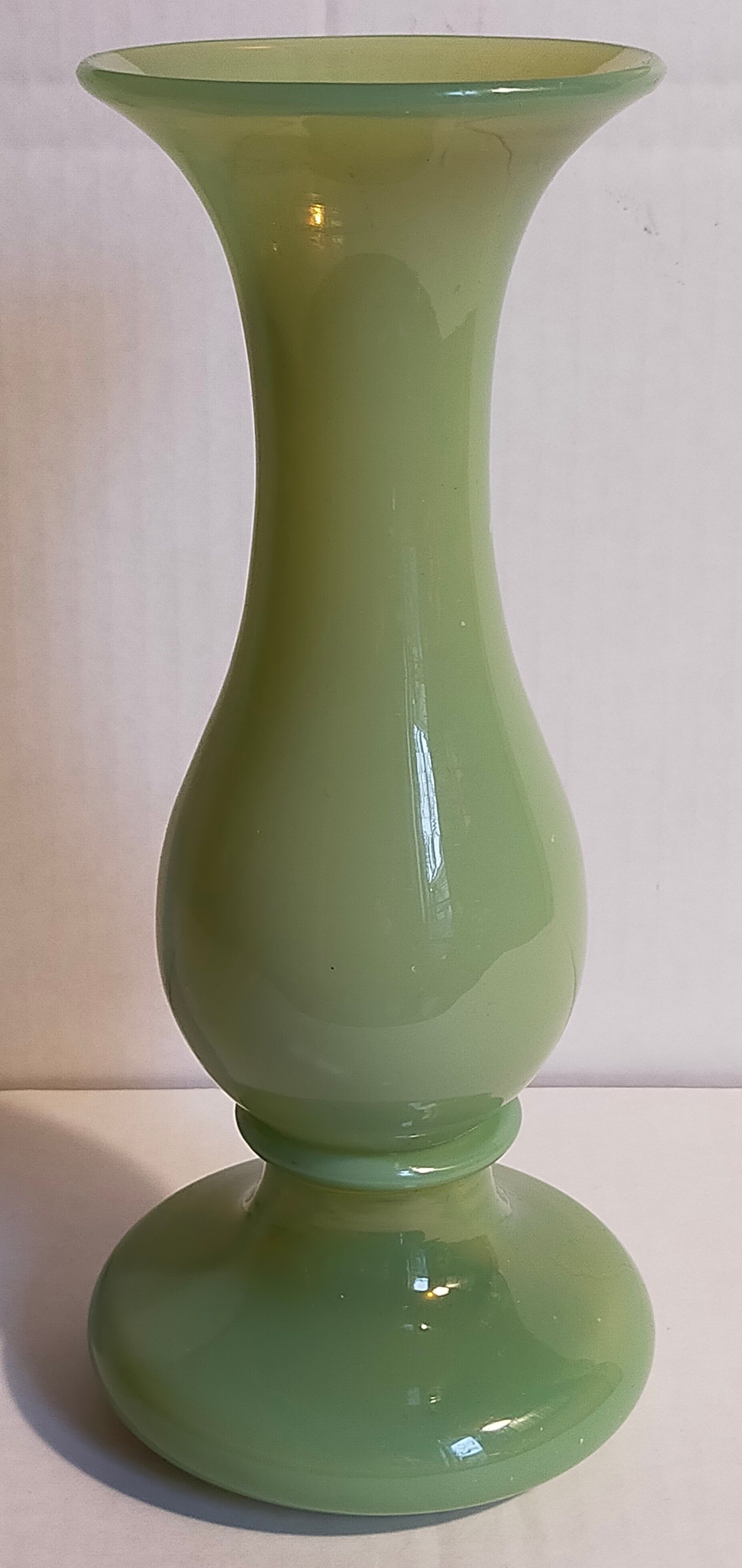 Opaline soliflore vase early twentieth century