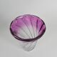Heavy vase Val Saint Lambert, Torsade model, 1950s