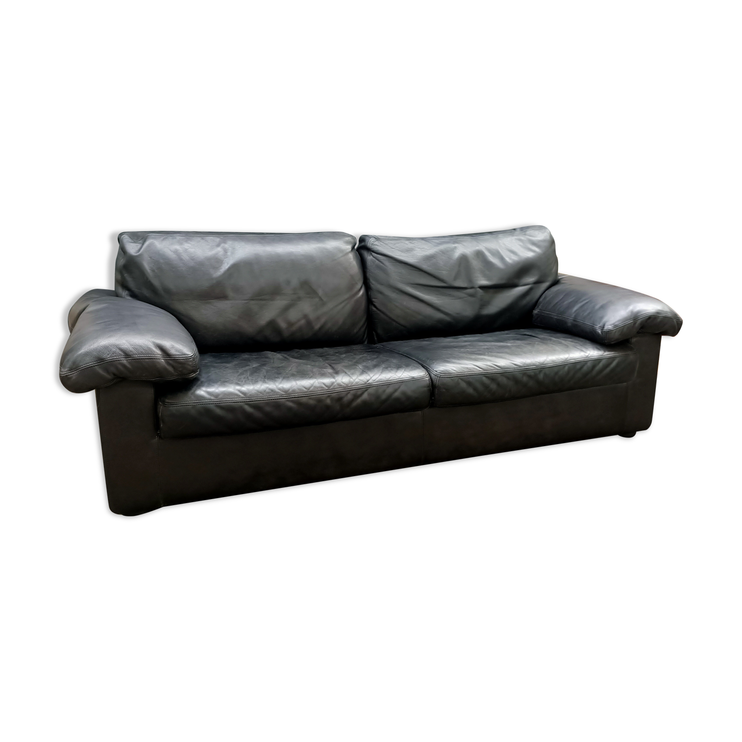 Guermonprez leather sofa