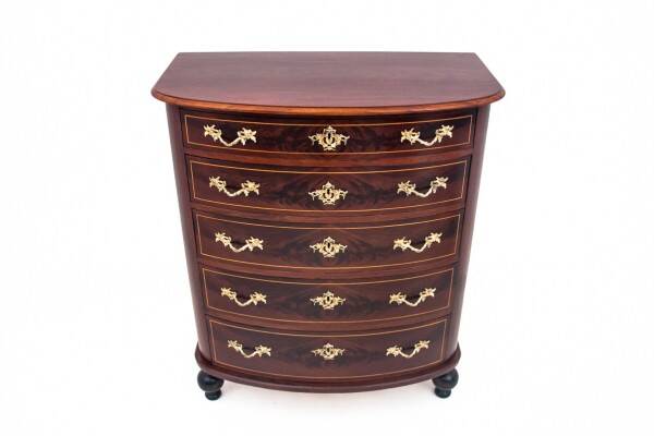 Antique chest of drawers, Northern Europe, turn of the 19th and 20th centuries. After renovation.