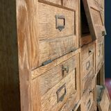 Oak notary clamshell furniture