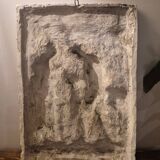 Plaster bas-relief