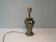 Lampe en laiton torsadé des années 1970