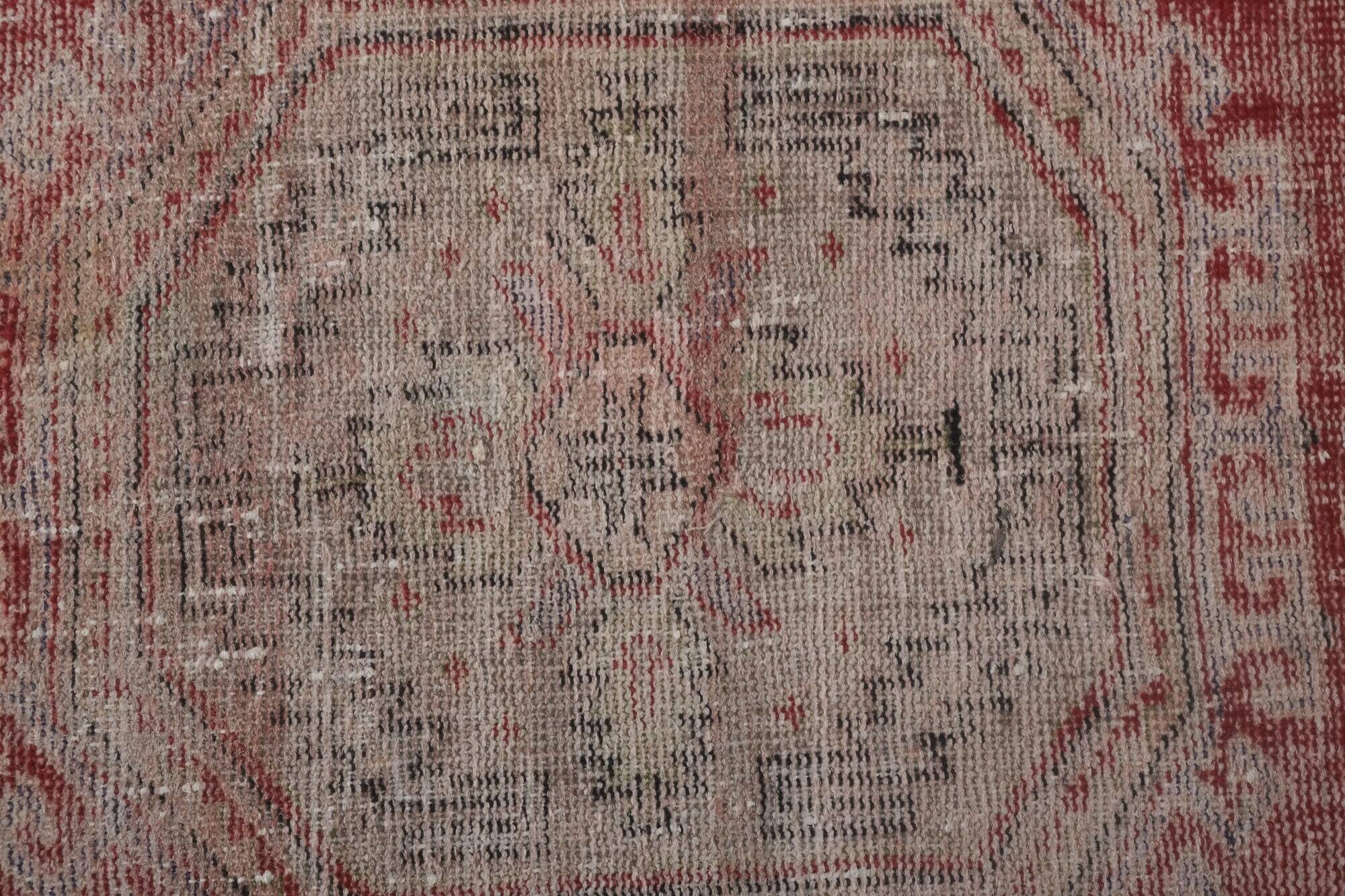 Vintage Turkish hallway rug 77x502 cm