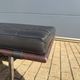 Knoll Barcelona Daybed Black Sabrina leather AS NEW!! Mies van der Rohe