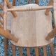 Set de 4 chaises et 1 fauteuil style montagne en chêne
