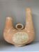 Large vase in raw stoneware