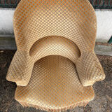Piary of vintage toad armchairs