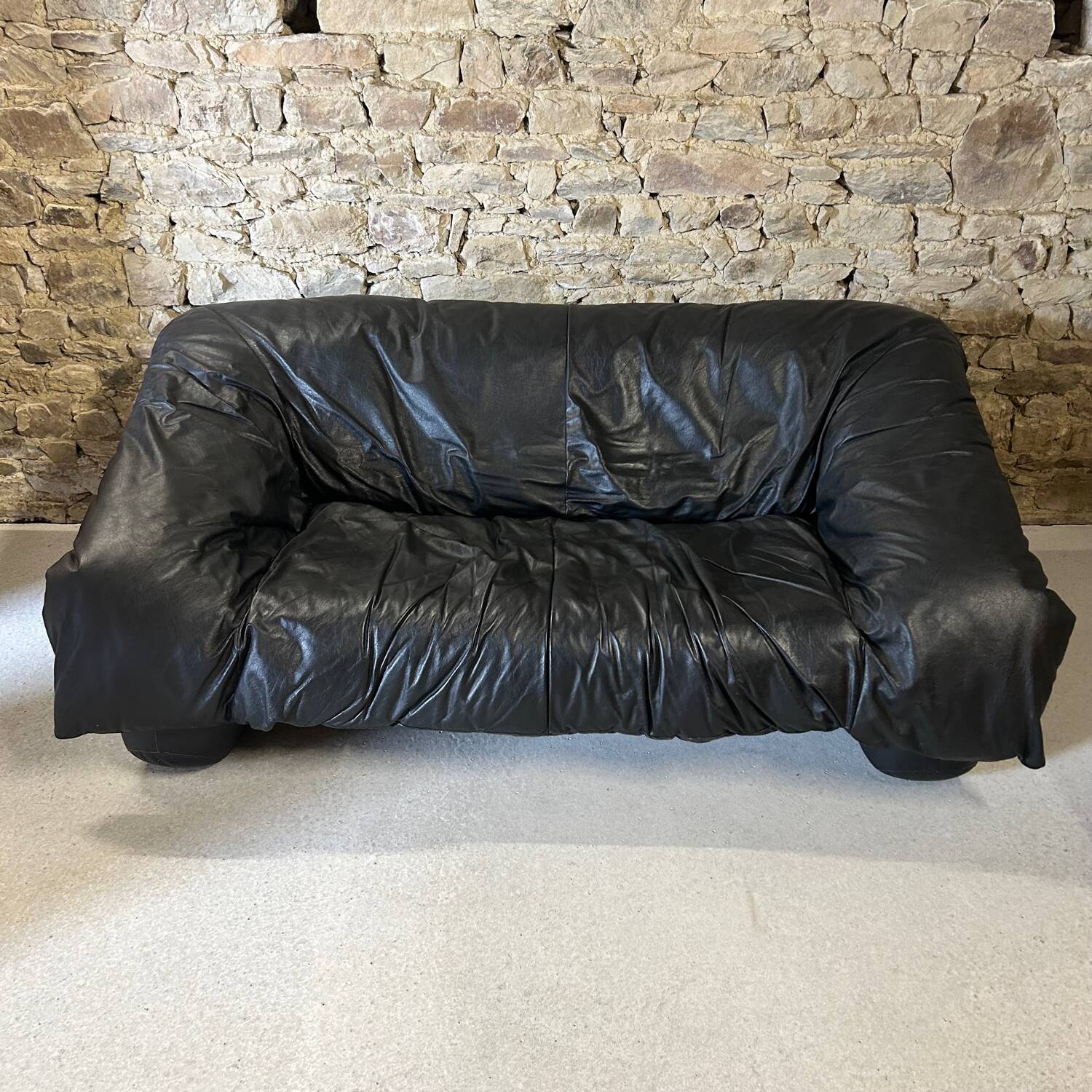 Canapé cuir Flou Flou par De Pas, D’Urbino & Lomazzi pour Ligne Roset