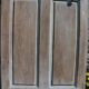 Glass raw oak door