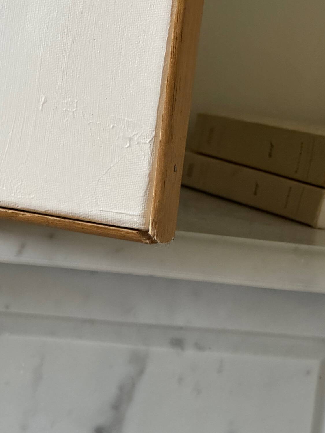 Abstract painting on canvas