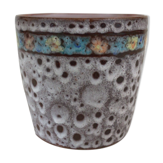 Vintage ceramic pot cover