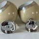 Pair wall lamp eyes ball vintage design 70 years