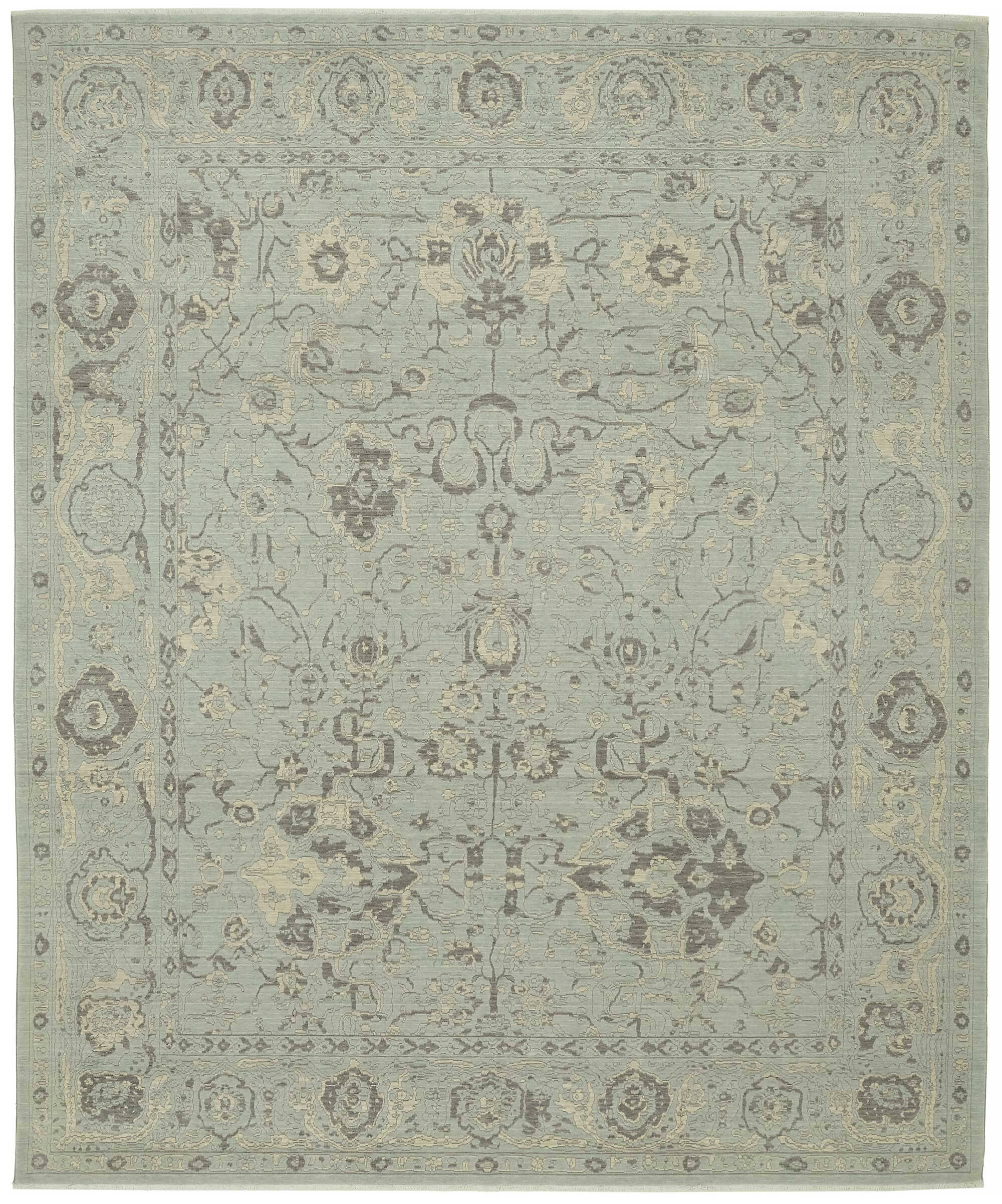 Turkish Handcrafted Loom Oushak Rug 307 cm x 373 cm