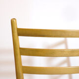 Trio of wooden chairs and rope, Italy, 1950s