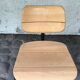 Martin Stoll office chair light wood on wheels