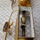 Pair of wall sconces in gilded brass 1970