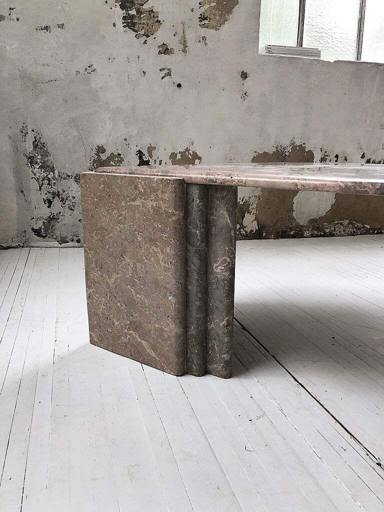 Roche Bobois pink marble table