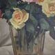 Gaston Ploquin, Roses in a glass vase (circa 1935)