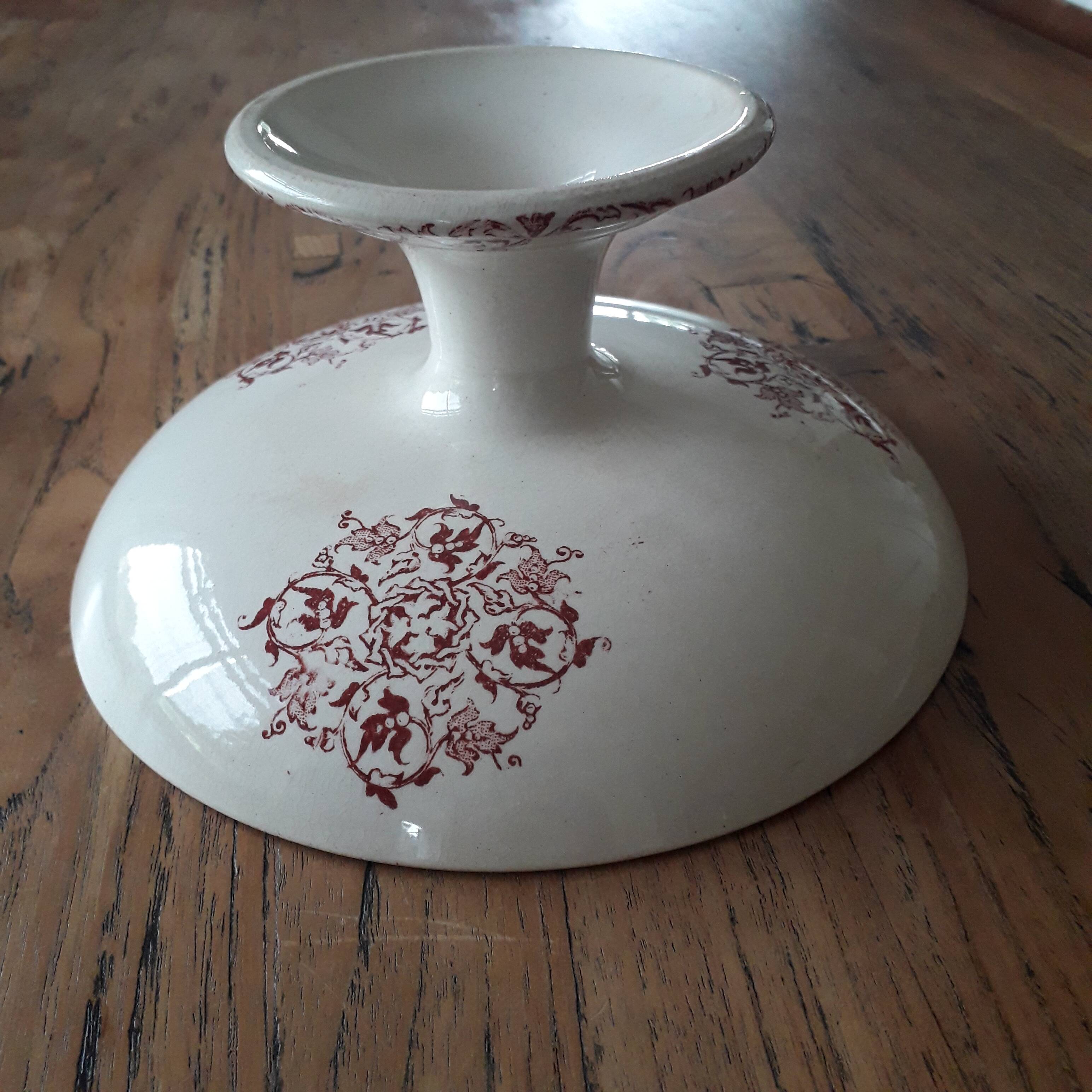 Earthenware compote HB and co.