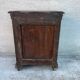 Small occasional console bedside cabinet in old Napoleon oak