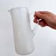 Carafe verre soufflé granité