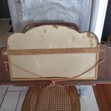 Art deco patinated mirror 95x44cm