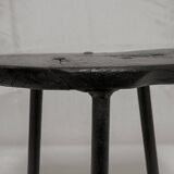 Le petit tripode bois brulé