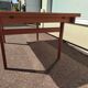 Scandinavian teak dining table with extension 6 to 10 people Henning Kjaernulf
