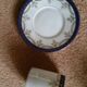 Porcelain coffee service, set of 4 cups and 4 saucers