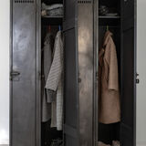 Metal industrial locker