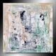 Abstract painting table