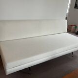 Sofa fabric white loop italy 1960