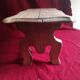 Small bench / footrest in oak