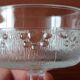 5 vintage footed cups for ice cream cocktails