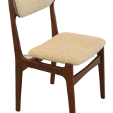 Set of 4 mid century teak chairs 'Nejede'