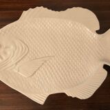 Large vintage ceramic fish dish