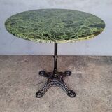 80cm marble bistro table / pedestal table