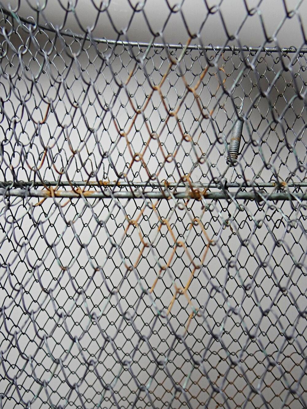 Vintage XL fishing net or basket Maillinox from the 80s-90s.