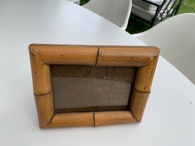 Vintage bamboo frame
