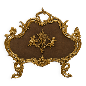 Grand écran de cheminée