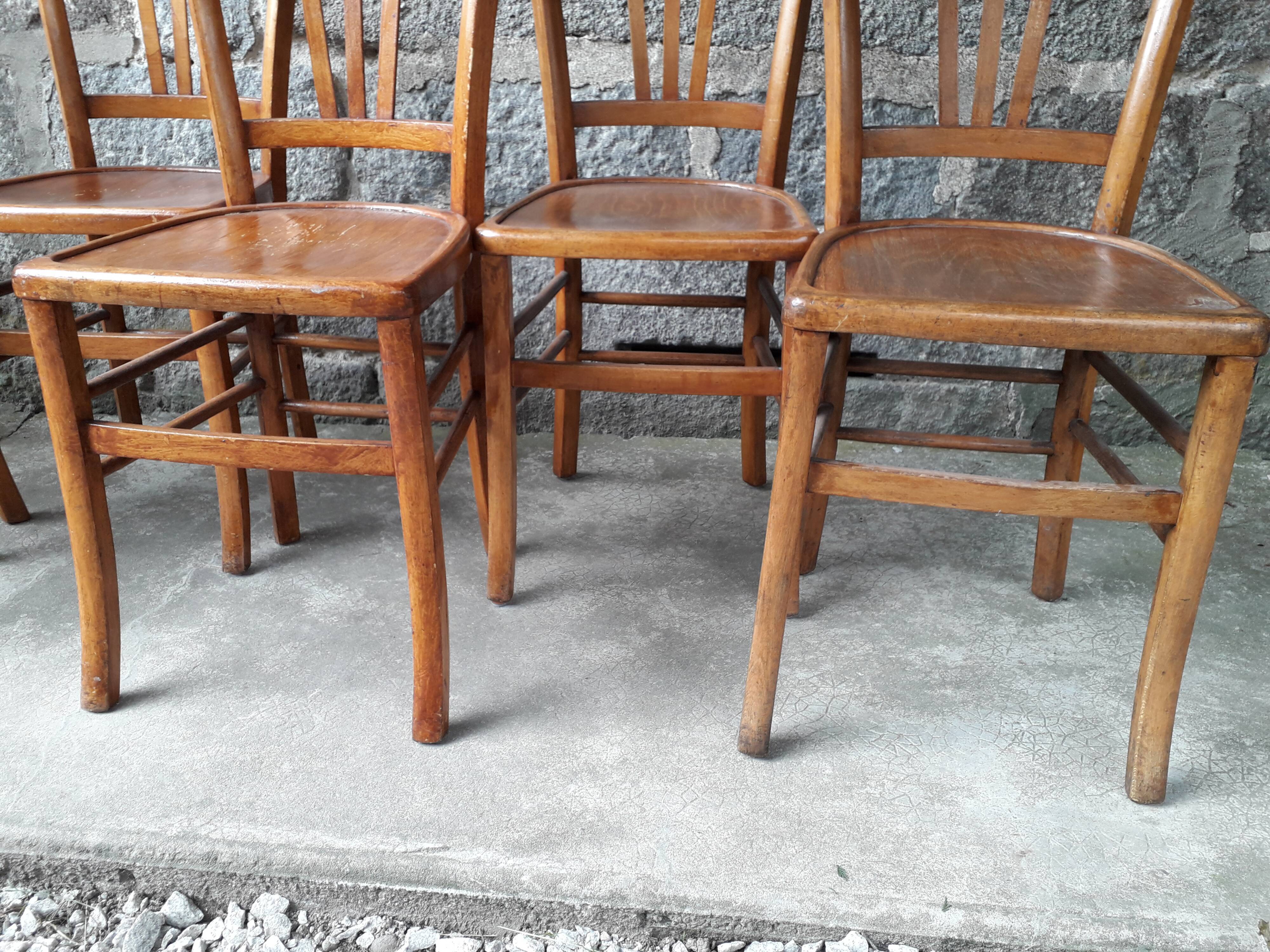 Set de 6 chaises bistrot Luterma