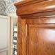 3-door wardrobe in solid cherry wood