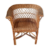 Wicker children's chair