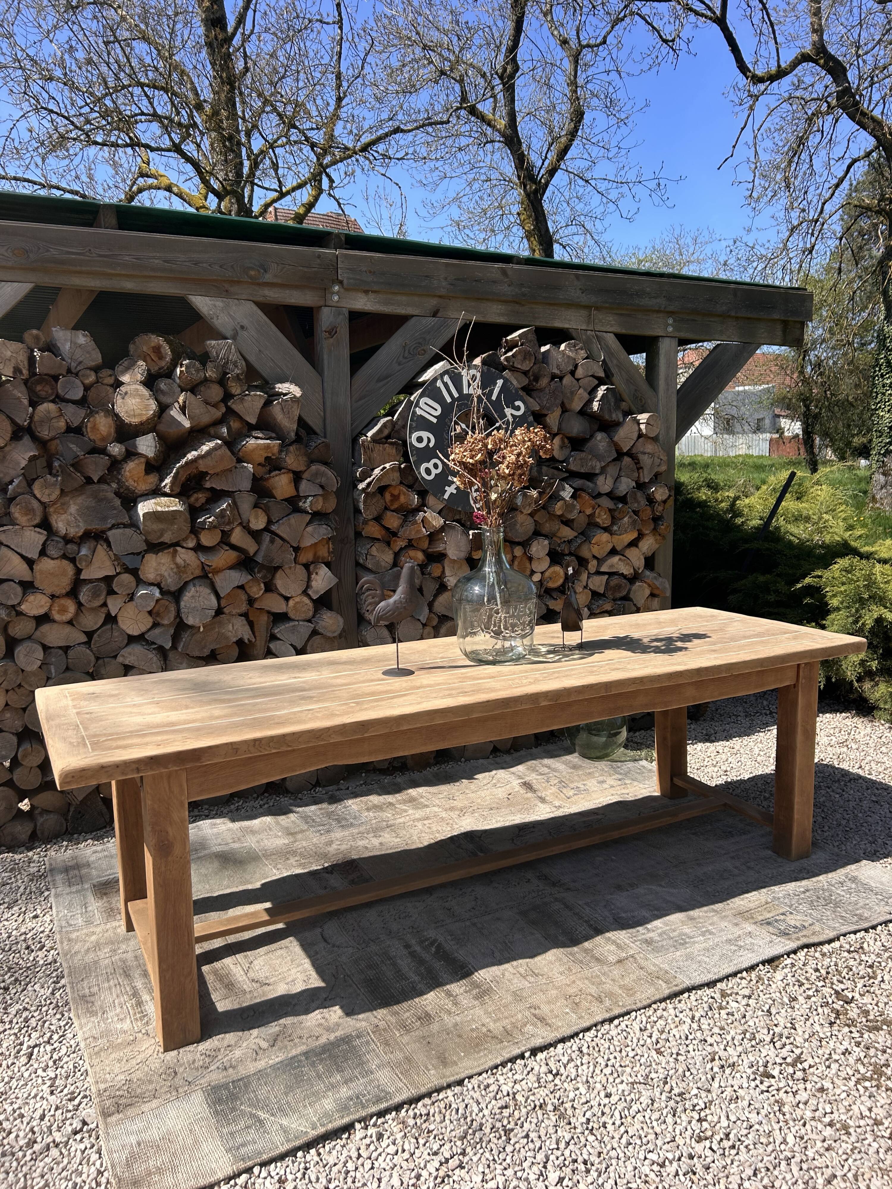 250cm renovated farmhouse table