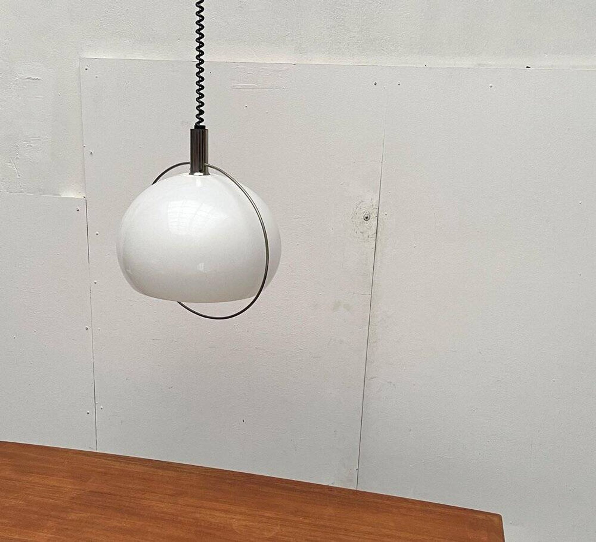 Swiss pendant lamp from the space age of the mid-century by Temde, 1960s