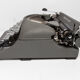 Typewriter Remington rand 1947 deluxe model 5 revised and new ribbon