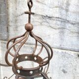 Wrought iron lantern