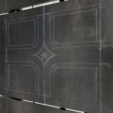 Extended Paddock table with floored top